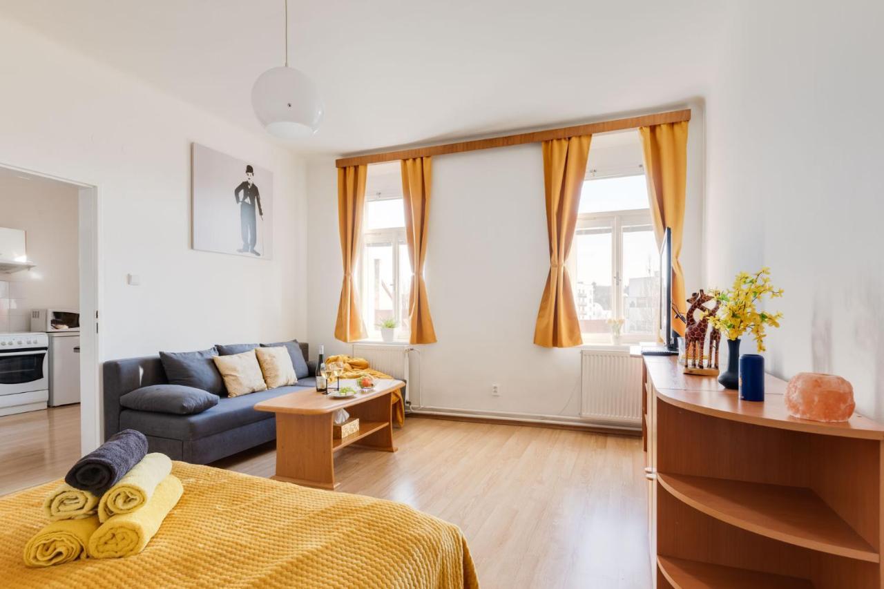 Sunshine Apartment Near The City Center براغ المظهر الخارجي الصورة